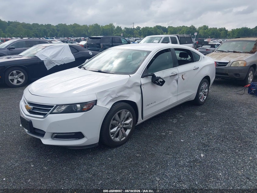 2018 Chevrolet Impala, Left Side, IAAI, VIN 2G1105S32J9121511 — photo 2