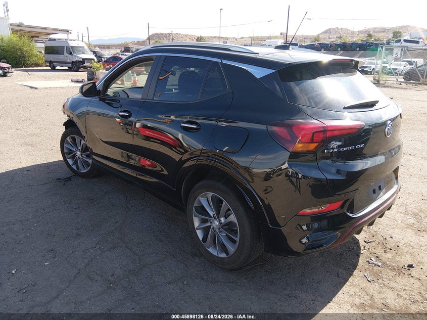 Vin: kl4mmdsl1pb165035, lot: 46397187, buick encore gx select fwd 20233