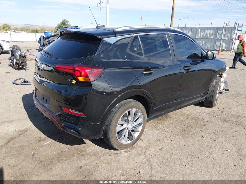 Vin: kl4mmdsl1pb165035, lot: 46397187, buick encore gx select fwd 20234