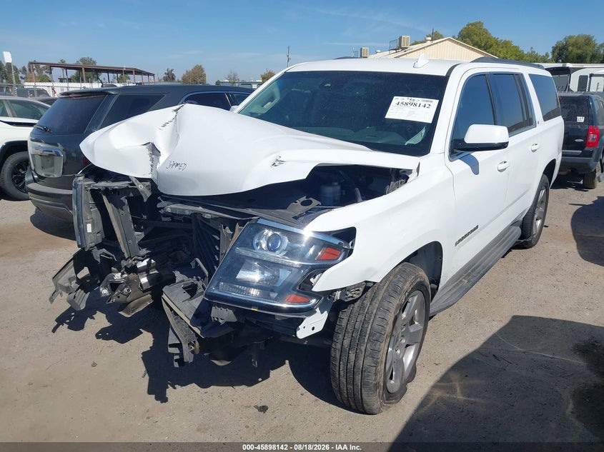2017 Chevrolet Suburban, Front End, IAAI, VIN 1GNSCHKC5HR248684 — photo 2