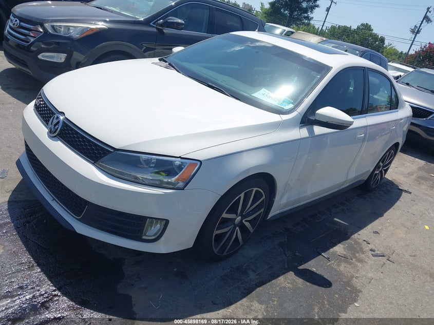 2012 VOLKSWAGEN JETTA SEDAN 2.0L I-4 DI, DOHC, VVT, TURBO, 200HP
