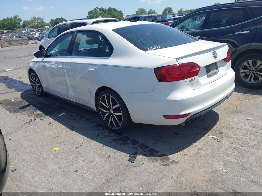 2012 VOLKSWAGEN JETTA SEDAN 2.0L I-4 DI, DOHC, VVT, TURBO, 200HP