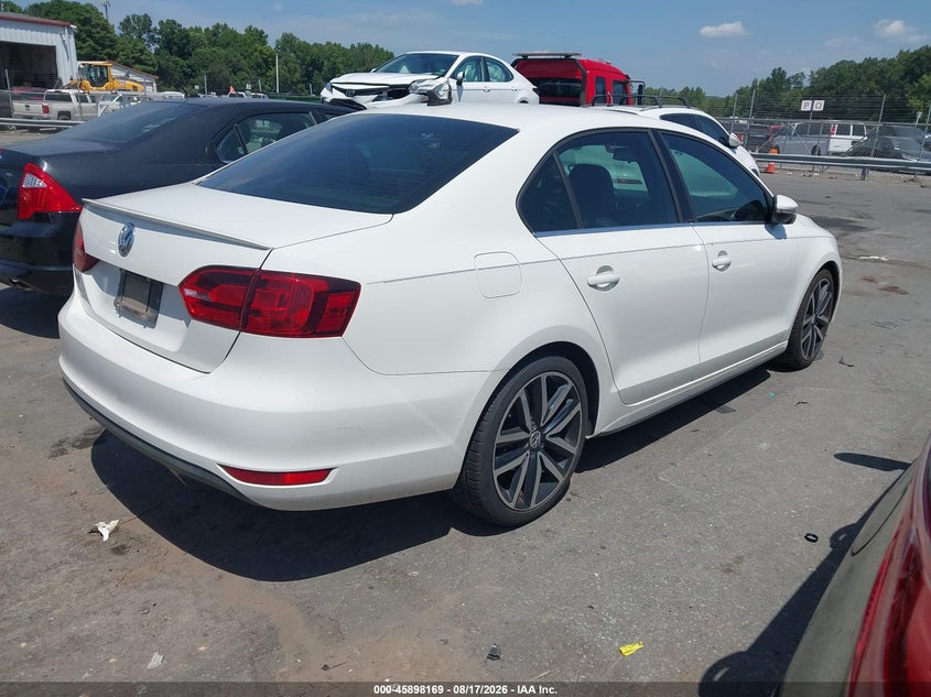 2012 VOLKSWAGEN JETTA SEDAN 2.0L I-4 DI, DOHC, VVT, TURBO, 200HP