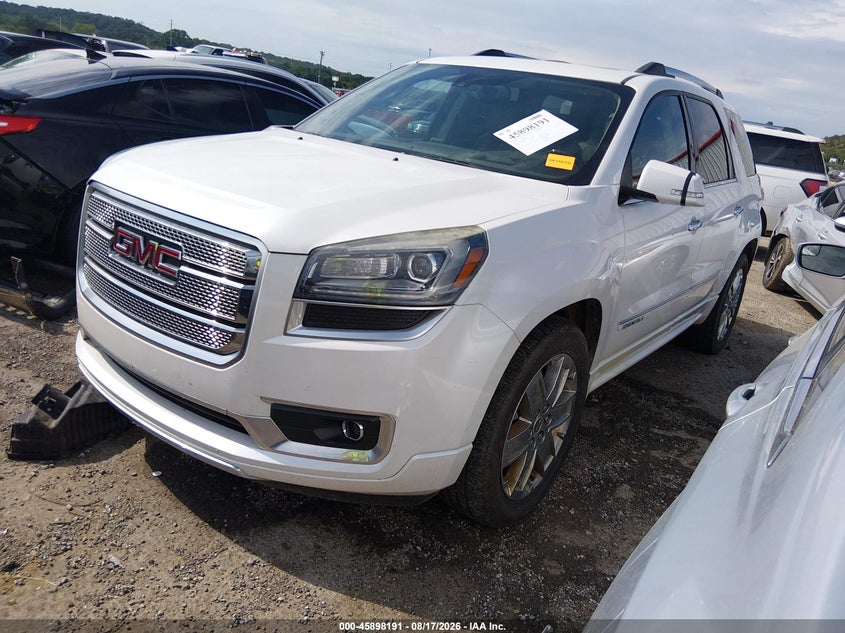2016 GMC Acadia, Затопление, IAAI, VIN 1GKKRTKD3GJ132307 — фото 2