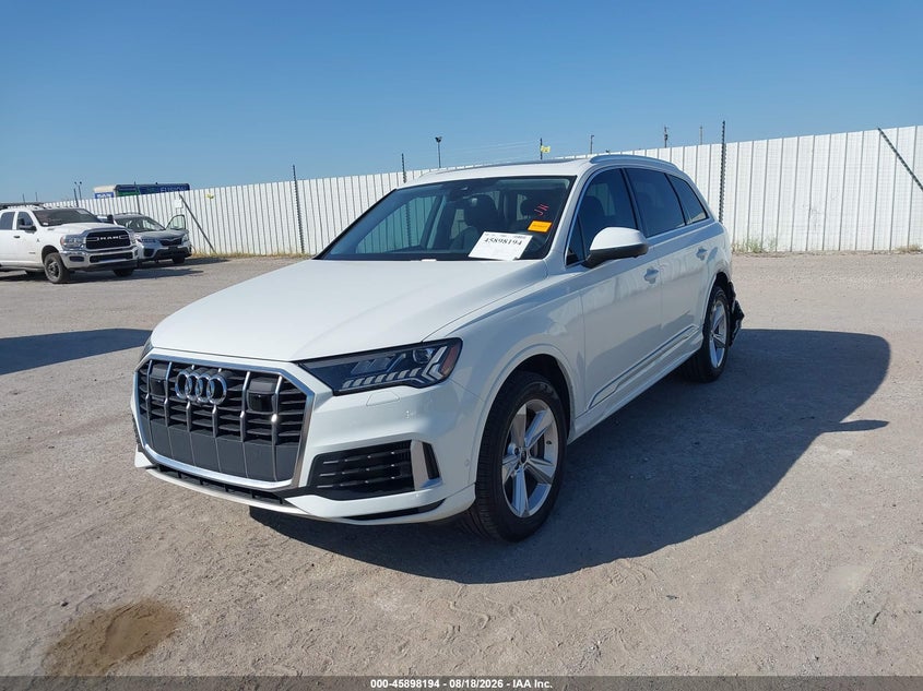 2023 Audi Q7, Левый зад, IAAI, VIN WA1AXBF76PD014207 — фото 2