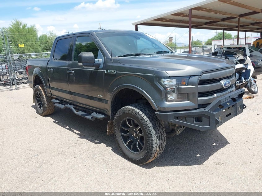 Vin: 1ftew1eg9fkd78654, lot: 46397257, ford f-150 lariat 2015 img_1