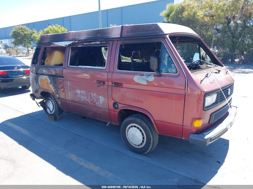 1987 VOLKSWAGEN VANAGON auction photo 1