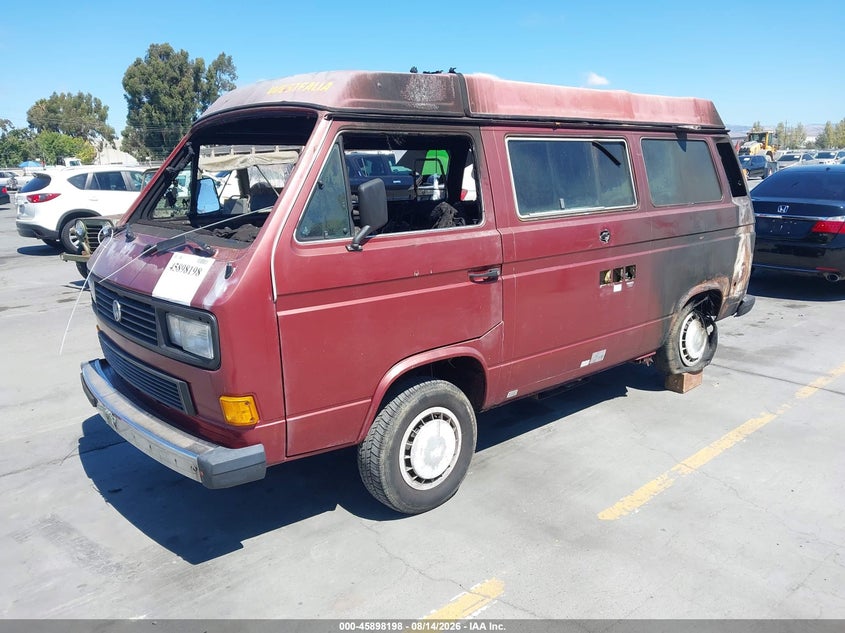 1987 VOLKSWAGEN VANAGON auction photo 2