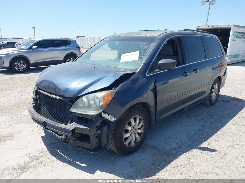 2009 Honda Odyssey, Front End, IAAI, VIN 5FNRL38449B404585 — photo 2