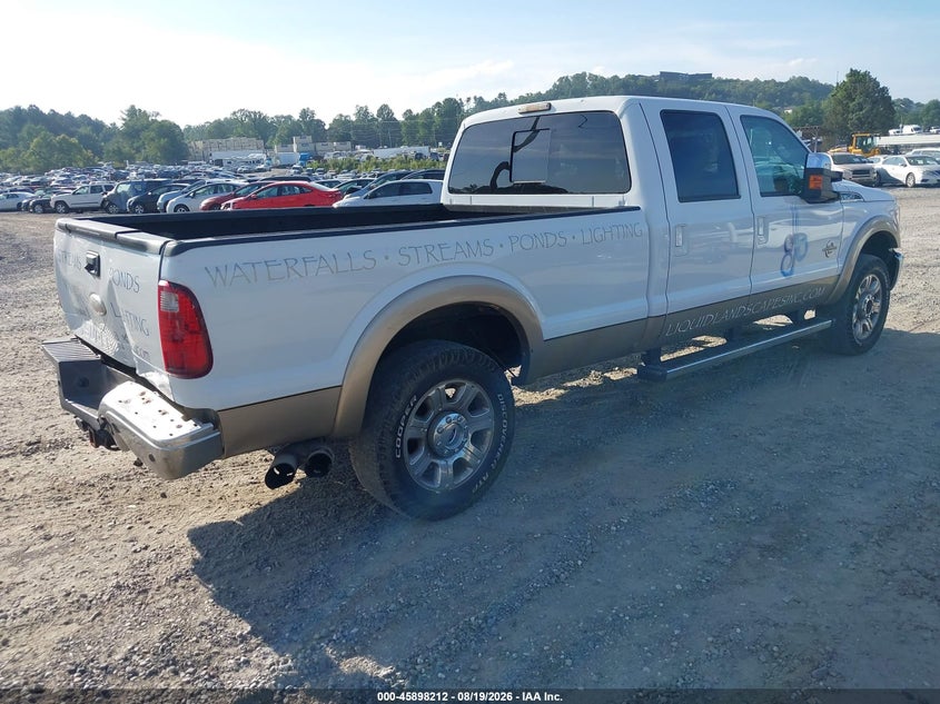 FORD F-250 2012 VIN 1FT7W2BT3CEC80262