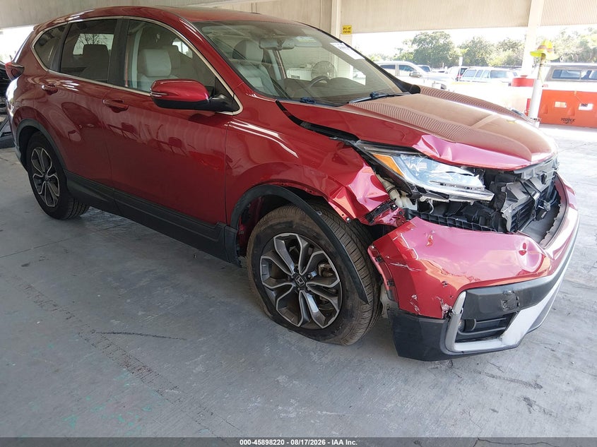Vin: 2hkrw1h81mh419487, lot: 46397281, honda cr-v 2wd ex-l 20211