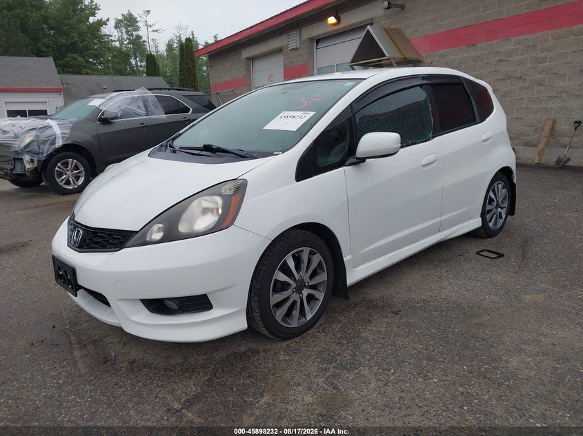 Vin: jhmge8g50cs008610, lot: 46397293, honda fit sport 20122