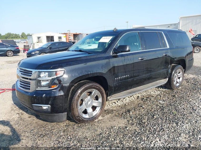 2015 Chevrolet Suburban, Лівий зад, IAAI, VIN 1GNSCKKC5FR170658 — фото 2