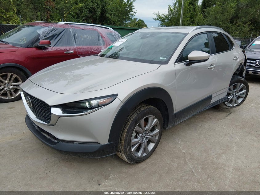 2023 Mazda CX-30, Левый зад, IAAI, VIN 3MVDMBBM7PM504035 — фото 2