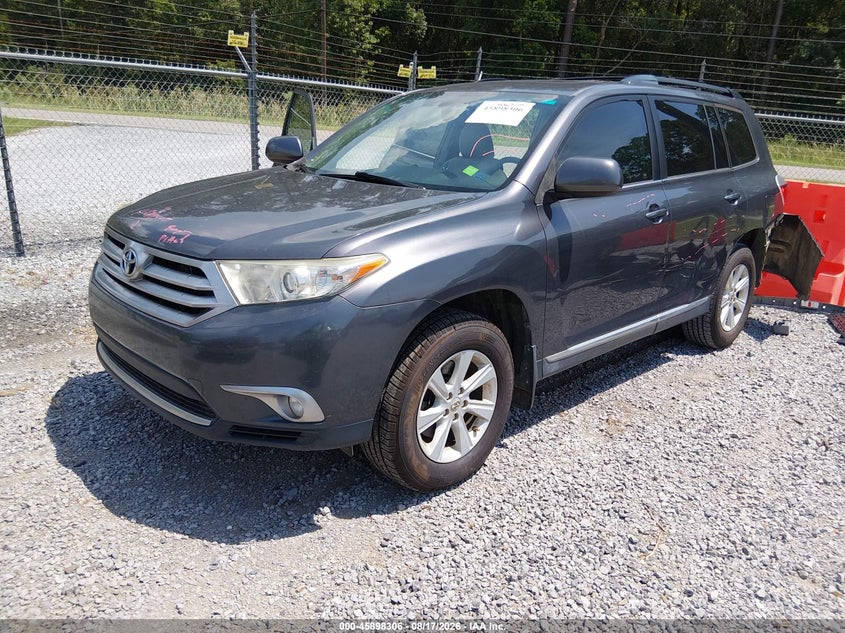 2012 Toyota Highlander, Удар сзади, IAAI, VIN 5TDZK3EH2CS088522 — фото 2