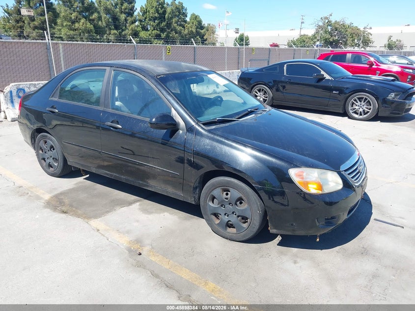 KIA SPECTRA 2008 VIN KNAFE122385580744