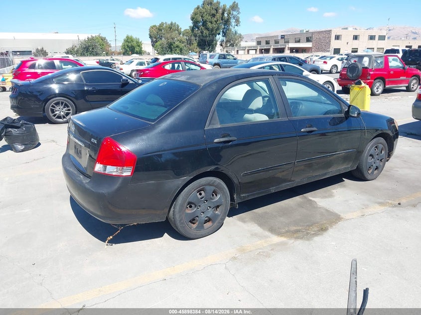 2008 KIA SPECTRA auction photo 4