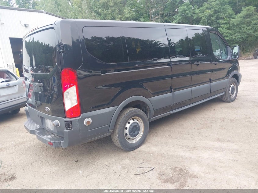 Vin: 1fbzx2zm8jka99813, lot: 46397449, ford transit-350 xl 20183