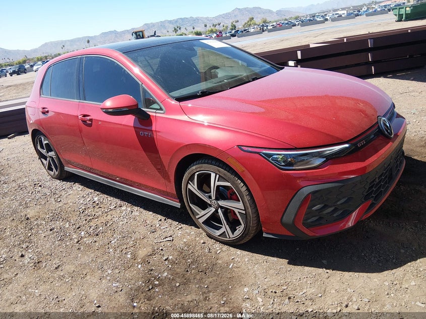 2025 Volkswagen Golf Gti 2.0T Se, Лівий зад, IAAI, VIN WVWSA7CD5SW210638