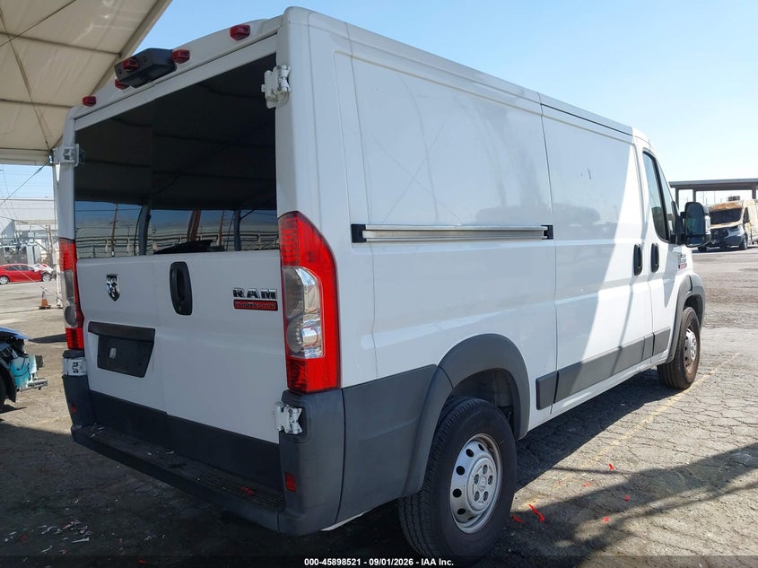 Vin: 3c6trvag4ke525706, lot: 46397582, ram promaster 1500 low roof 136 wb 20194