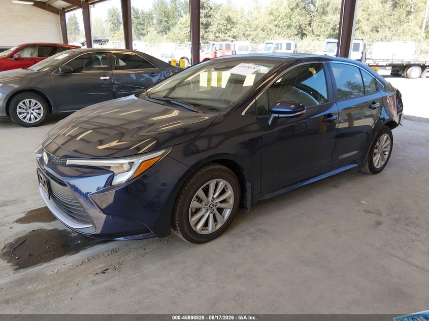 2026 Toyota Corolla, Rear, IAAI, VIN JTDBCMFE8T3133778 — photo 2