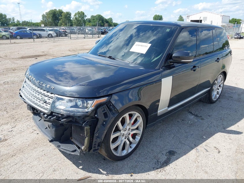 2014 Land Rover Range Rover, Front End, IAAI, VIN SALGS2TF4EA192229 — photo 2