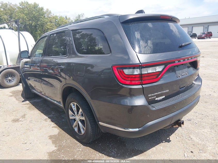 DODGE DURANGO 2016 VIN 1C4RDJDG3GC460111