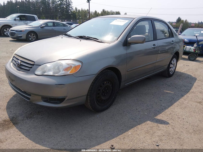2003 TOYOTA COROLLA auction photo 2