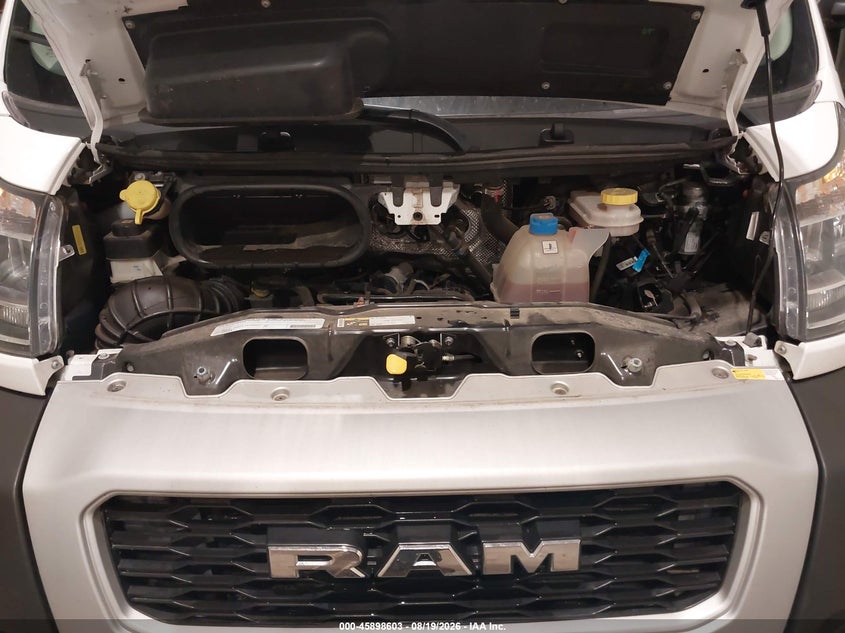RAM PROMASTER 2500 2021 VIN 3C6ERVDG9ME502607