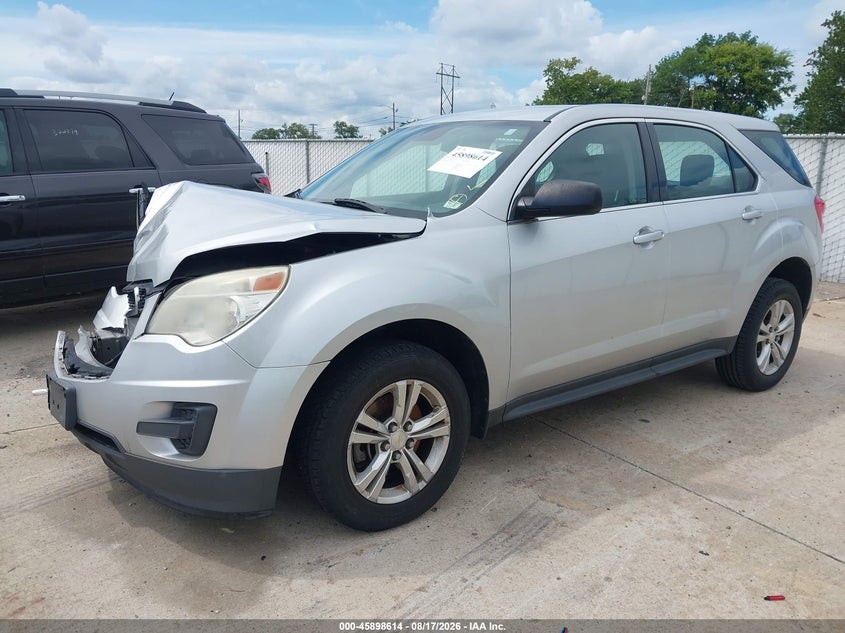 2014 Chevrolet Equinox, Front End, IAAI, VIN 2GNALAEK2E1125130 — photo 2