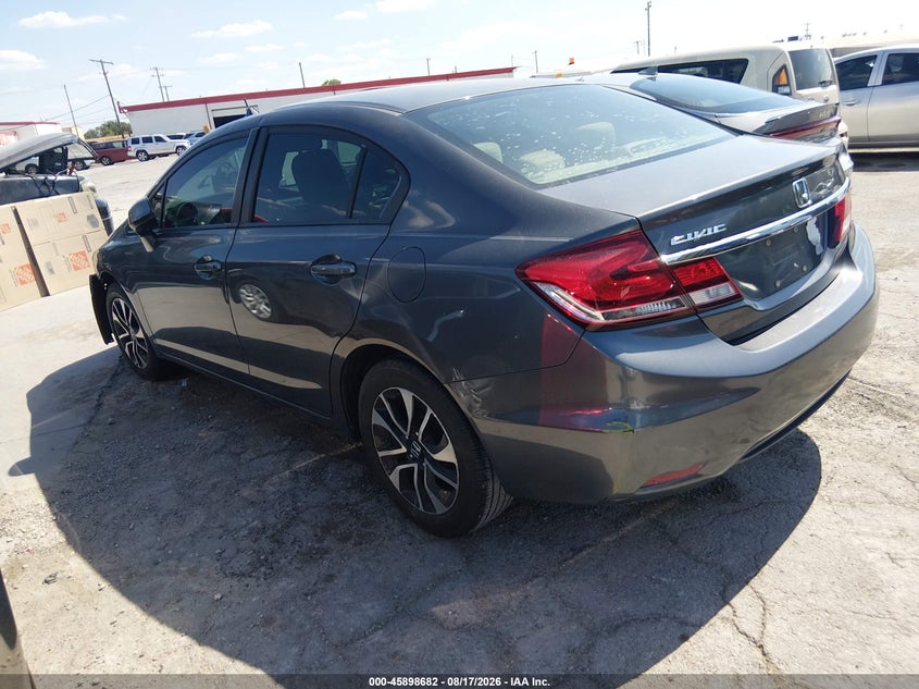 Vin: 2hgfb2f84dh523246, lot: 46397743, honda civic ex 20133