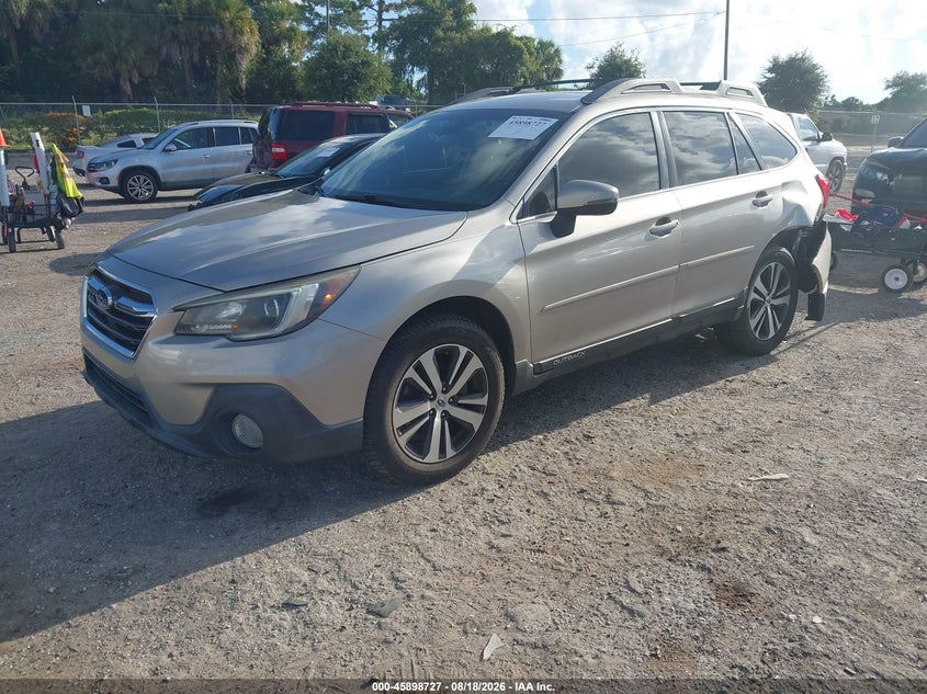 2019 Subaru Outback, Удар сзади, IAAI, VIN 4S4BSAJC9K3377778 — фото 2