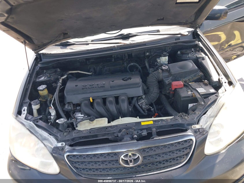 2007 TOYOTA COROLLA SEDAN 1.8L I-4 DOHC, VVT, 126HP
