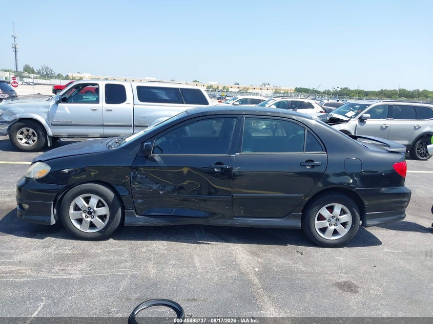2007 TOYOTA COROLLA SEDAN 1.8L I-4 DOHC, VVT, 126HP