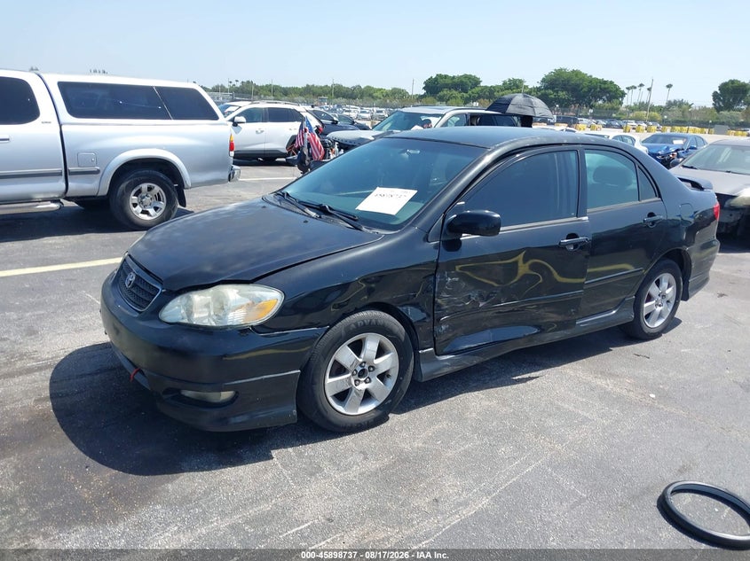 2007 TOYOTA COROLLA SEDAN 1.8L I-4 DOHC, VVT, 126HP