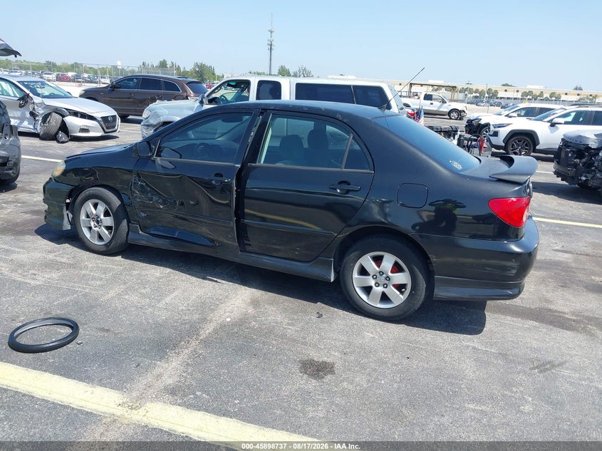 2007 TOYOTA COROLLA SEDAN 1.8L I-4 DOHC, VVT, 126HP