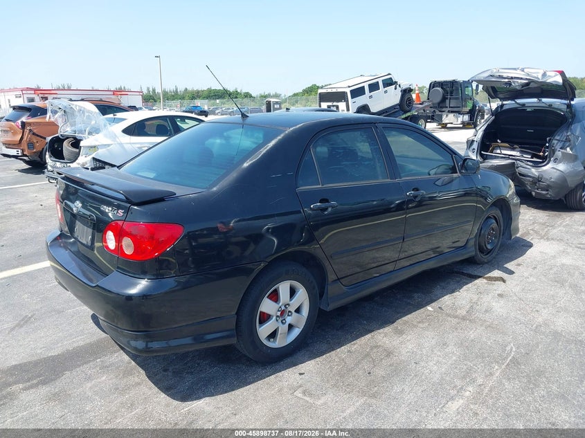 2007 TOYOTA COROLLA SEDAN 1.8L I-4 DOHC, VVT, 126HP