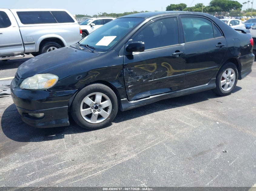 2007 TOYOTA COROLLA SEDAN 1.8L I-4 DOHC, VVT, 126HP