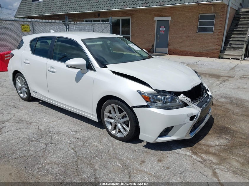 Vin: jthkd5bh2h2297560, lot: 46397843, lexus ct 200h 20171