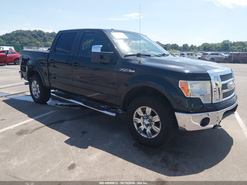 2009 Ford F-150 Lariat, Перёд, IAAI, VIN 1FTPW14V99FA63892