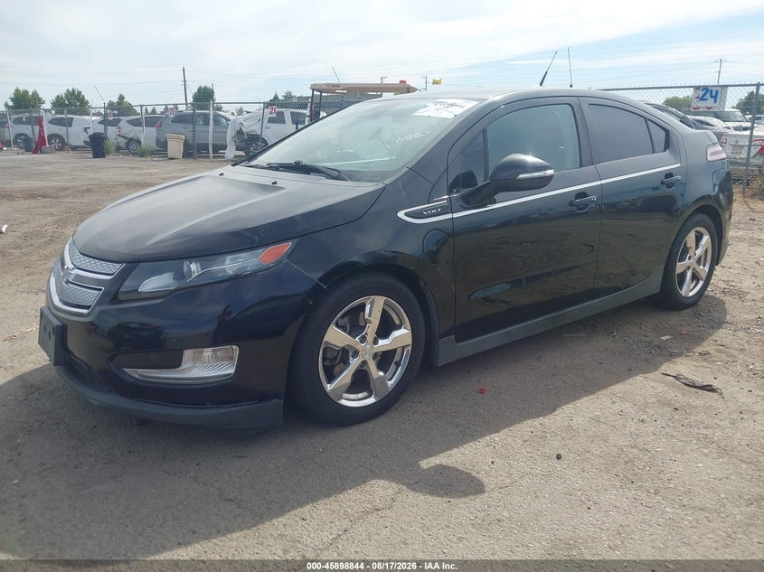 2013 Chevrolet Volt, Обычный износ, IAAI, VIN 1G1RF6E49DU100805 — фото 2