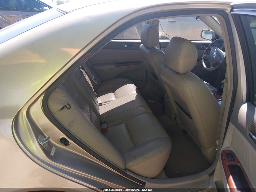 2002 TOYOTA CAMRY SEDAN 3.0L V-6 DOHC, 192HP