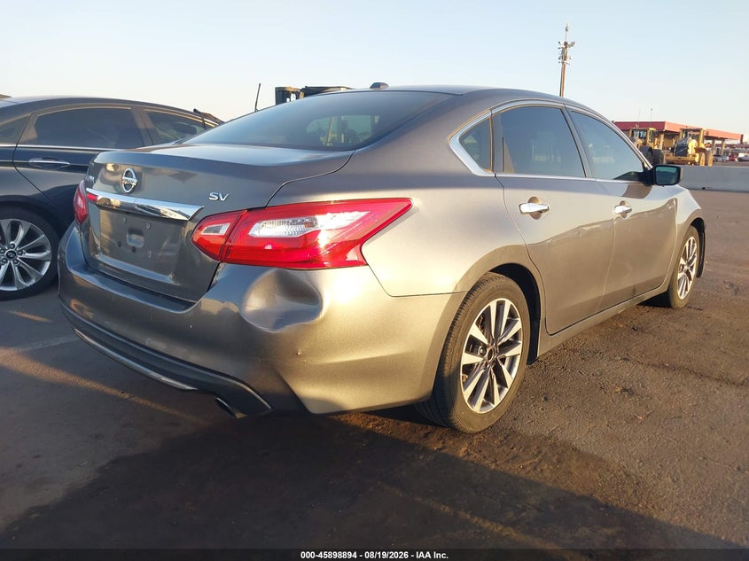 Vin: 1n4al3ap6hc260847, lot: 46397955, nissan altima 2.5 sv 20174