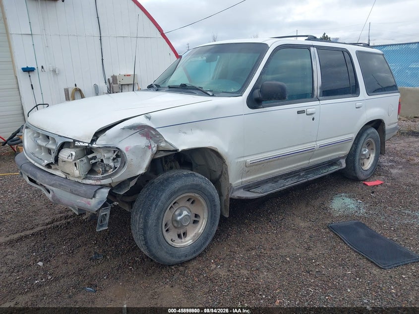 1997 Ford Explorer, Left Front, IAAI, VIN 1FMDU34E2VZB64393 — photo 2