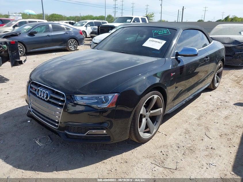 Vin: wauc4afh0hn000404, lot: 46397963, audi s5 cabriolet 3.0t (s tronic) (no longer available for ordering) 20172