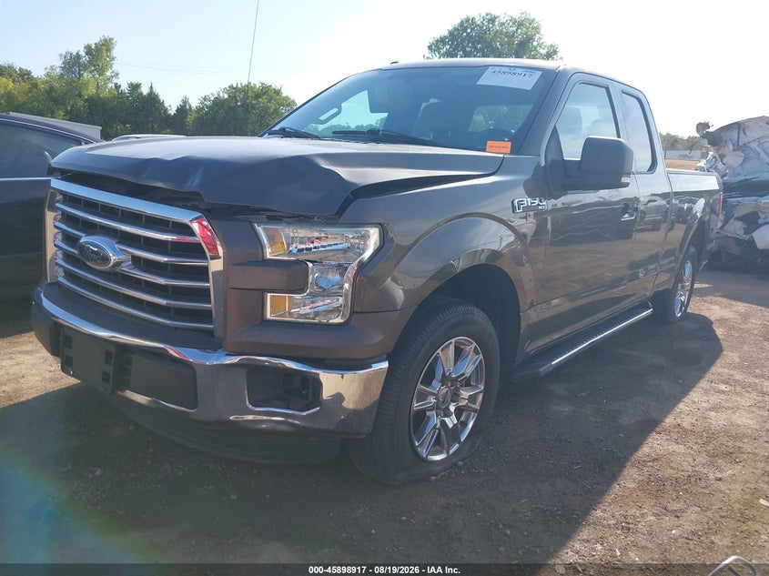 2016 Ford F-150, Left & Right Side, IAAI, VIN 1FTEX1C84GFB45445 — photo 2