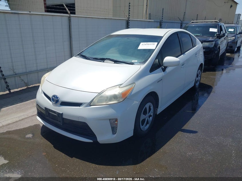 2014 Toyota Prius, Обычный износ, IAAI, VIN JTDKN3DU4E1737339 — фото 2