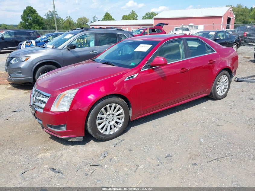 2011 Cadillac CTS, Удар сзади, IAAI, VIN 1G6DG5EY6B0167378 — фото 2