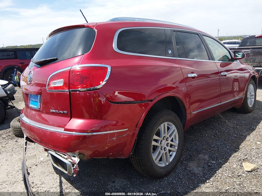 Vin: 5gakrakd8ej182442, lot: 46398017, buick enclave convenience 20144