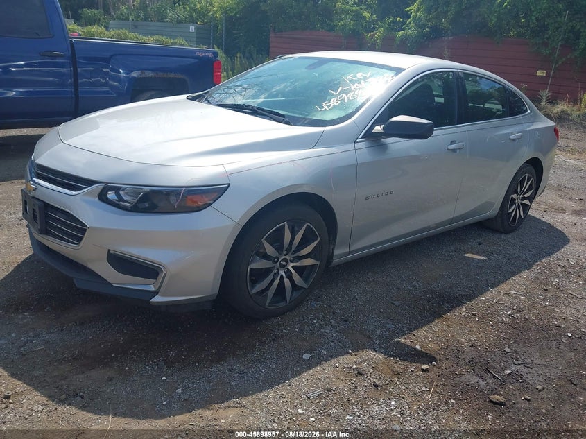 2018 Chevrolet Malibu, Left & Right Side, IAAI, VIN 1G1ZB5ST0JF101794 — photo 2